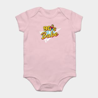 90's Babe Quote Artwork Baby Bodysuit